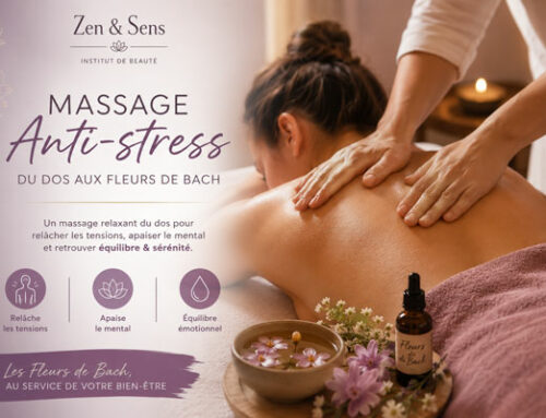Le Massage Anti-stress du dos aux Fleurs de Bach BIO